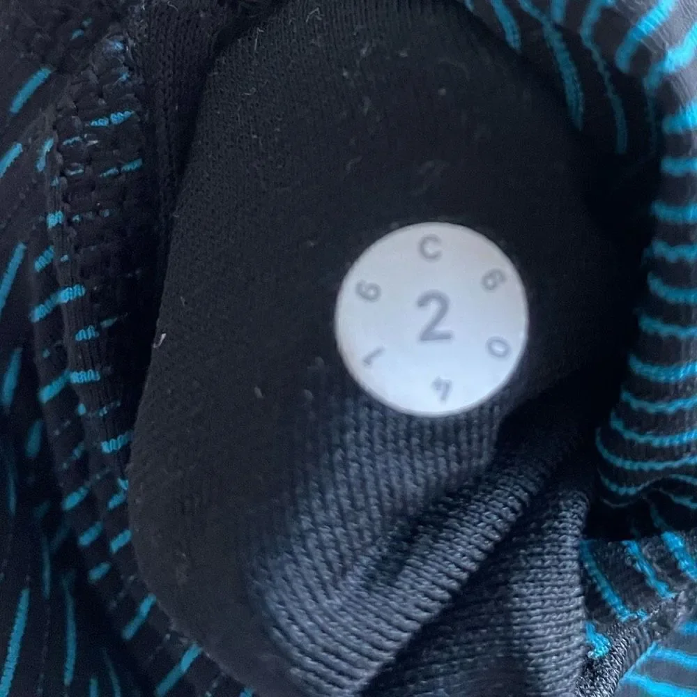 Lululemon Jacquard Black Indian Ocean Legging